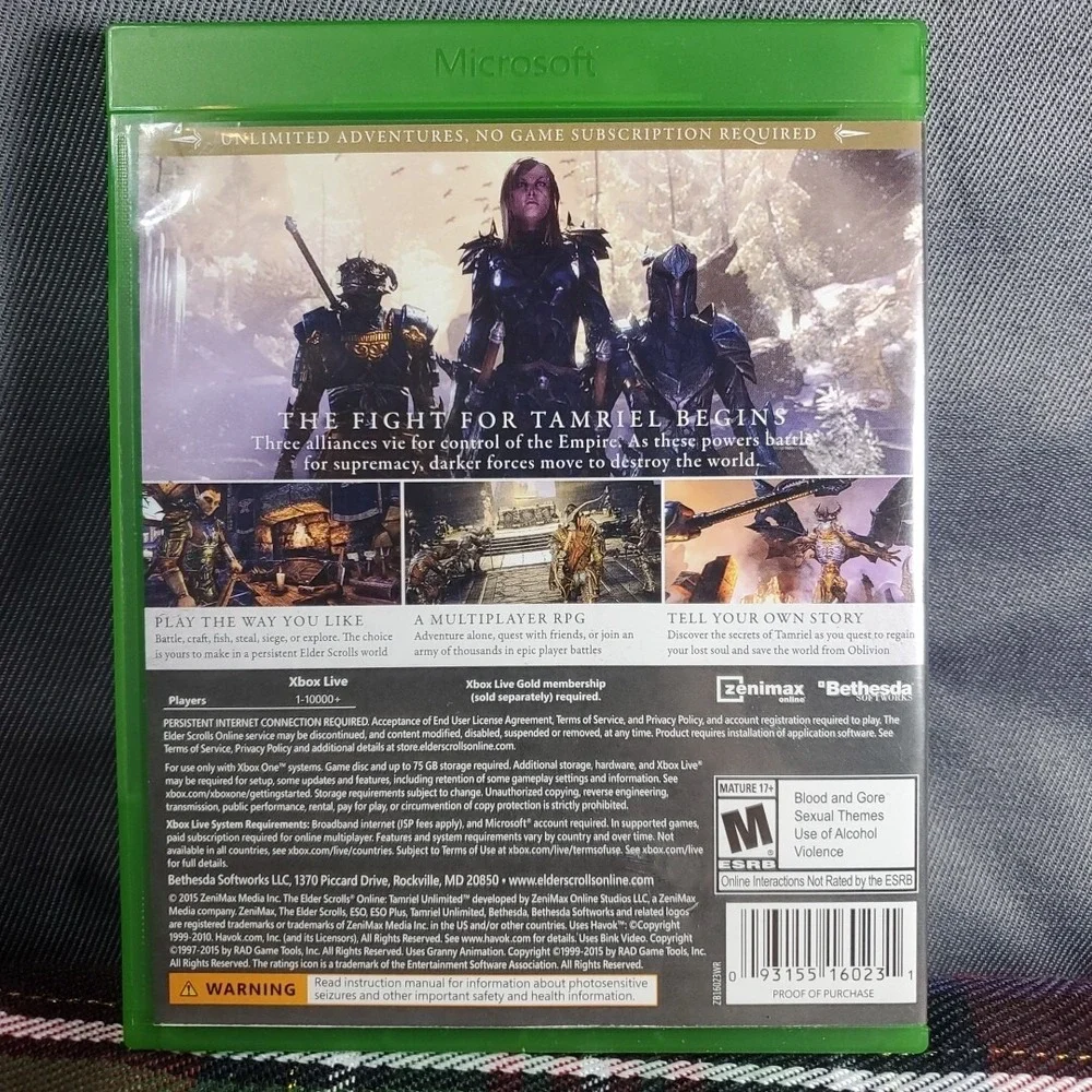 N/A elder scrolls